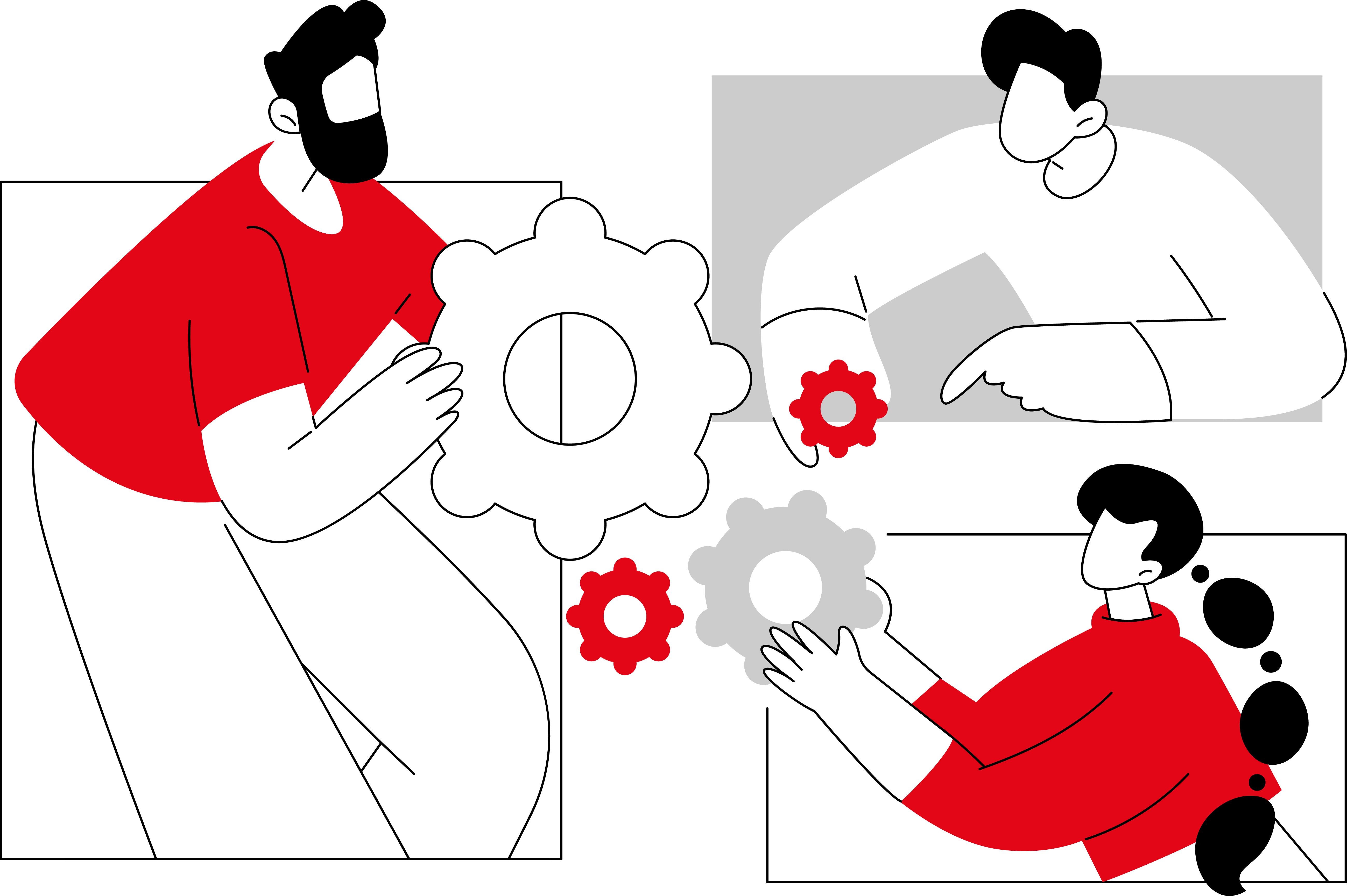 Ilustración de aseguramiento de calidad de software