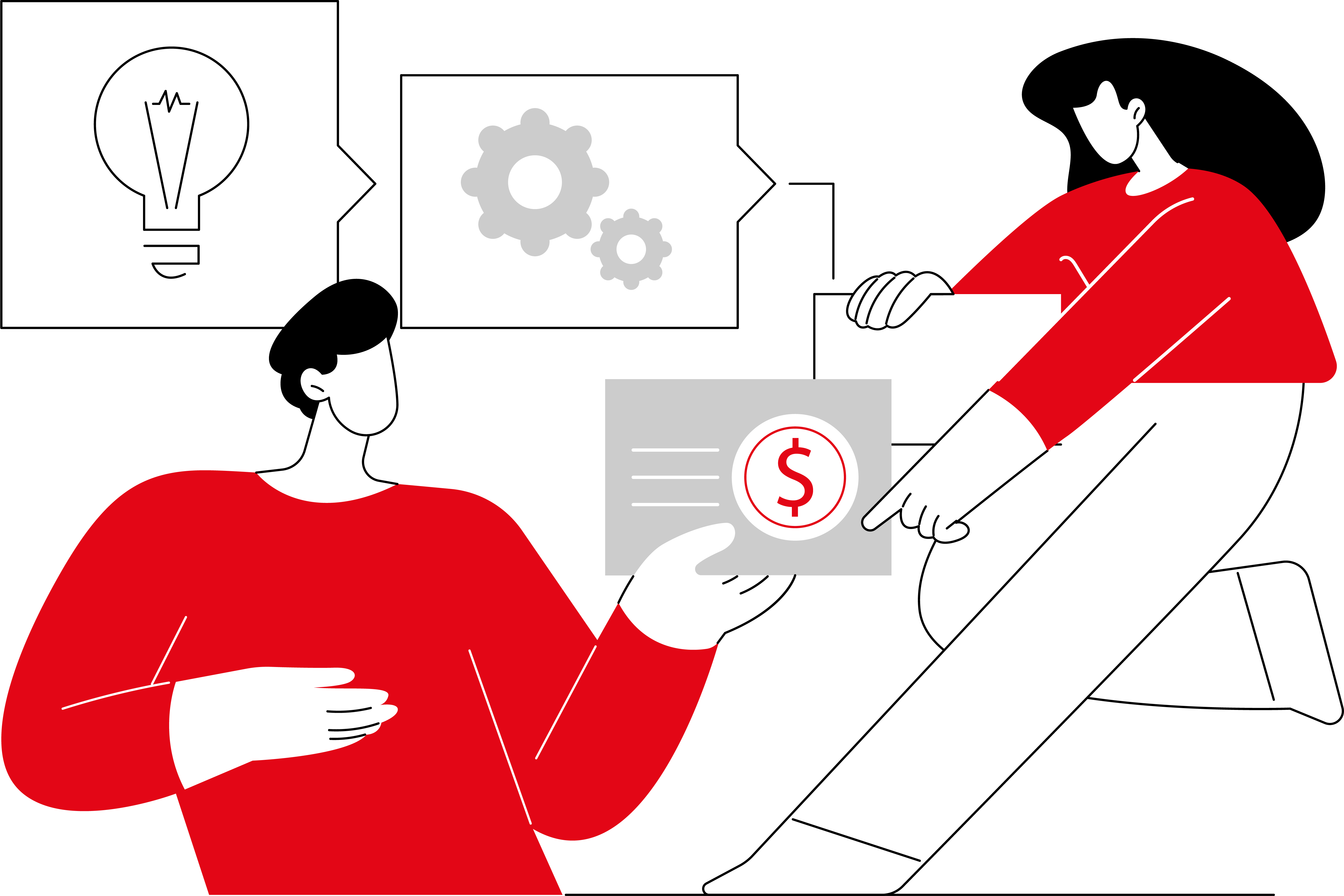 Ilustración de soporte 24/7